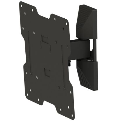 Picture of BLACK+DECKER Full-Motion Small Flat-Panel Mount For 13in To 40in TVs, 4.17inH x 8.66inW x 8.66inD, Black