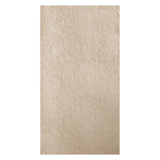 Picture of Linen-Like 1-Ply Napkins, 7-3/4in x 4-1/4in, Natural, Case Of 300 Napkins