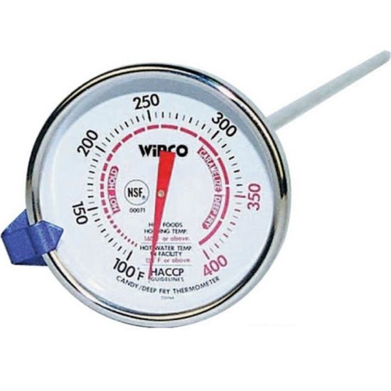 Picture of Winco Candy/Fryer Thermometer, 100 - 400 deg.