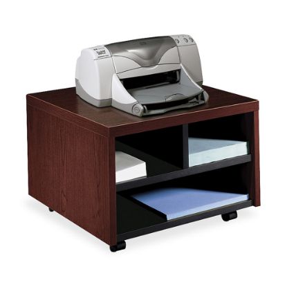 Picture of HON 10500 Series Mobile Printer/Fax Cart, 14 1/8inH x 20inW x 19 7/8inD, Mahogany