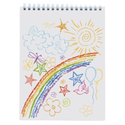 Picture of Office Depot Brand Kids Sketchbook, 9in x 12in, 72 Sheets, White