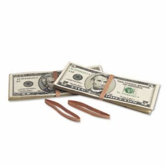 Picture of Pap-R Products Currency Straps, White, Box Of 1,000 Straps