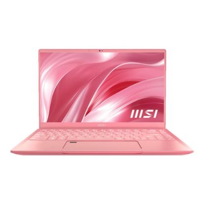 Picture of MSI Prestige 14 EVO A11M-287 Rugged Gaming Laptop, 14in Screen, Intel Core i5, 16GB Memory, 512GB Solid State Drive, Rose Pink, Windows 10 Home