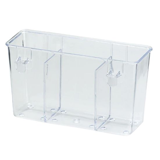 Picture of Better Houseware Cutlery Drain Caddy, 4inH x 2-1/4inW x 7-1/2inD, Clear