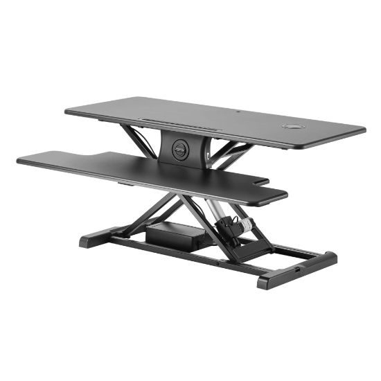 Picture of Bostitch Standing Desk Riser, 19inH x 37-7/16inW x 15-3/4inD, Black