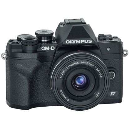 Picture of Olympus OM-D E-M10 Mark IV 20.3 Megapixel Mirrorless Camera with Lens - 14 mm - 42 mm - Black