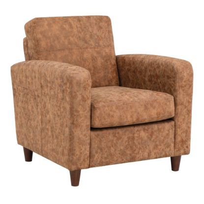 Picture of Office Star Venus Club Chair, Sand/Espresso