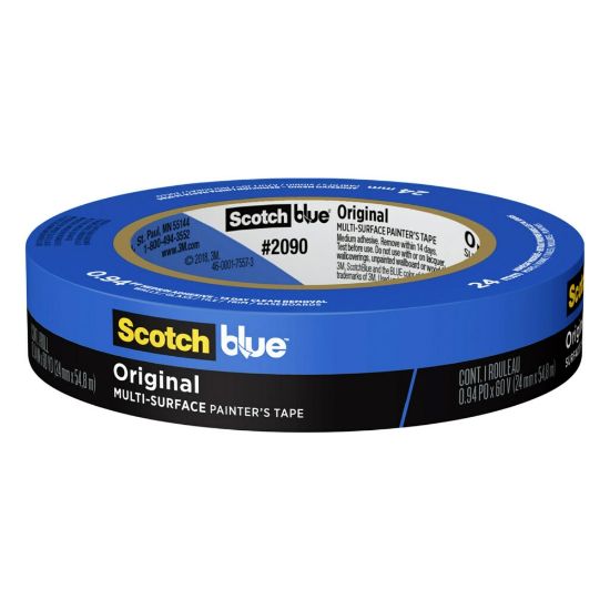 Picture of ScotchBlue Original Painters Tape 2090-24NC, 0.94 in x 60 yd (24mm x 54,8m)