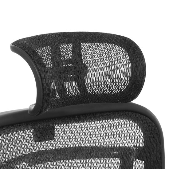 Picture of Office Star Space Seating 818 Series Optional Mesh Headrest, 12-1/4inH x 12inW x 6-1/2inD, Black