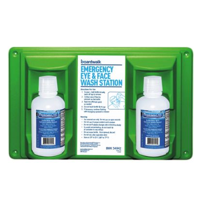 Picture of Boardwalk Emergency Eyewash Station, 16 Oz Bottles