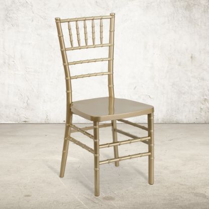 Picture of Flash Furniture HERCULES PREMIUM Series Stacking Chiavari Chair, Gold