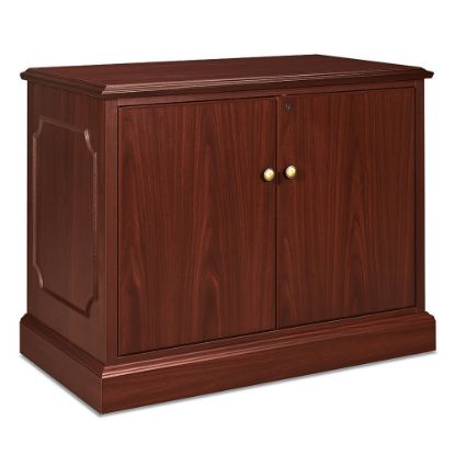 Picture of HON 94000 Series? Storage Cabinet, 29 1/2inH x 37 1/2inW x 20 1/2inD, Mahogany