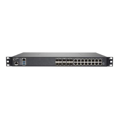 Picture of SonicWall NSa 3650 - Security appliance - 10GbE, 2.5GbE - 1U - rack-mountable