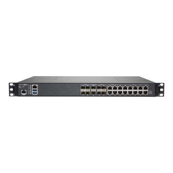 Picture of SonicWall NSa 3650 - Security appliance - 10GbE, 2.5GbE - 1U - rack-mountable