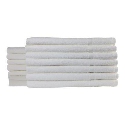 Picture of 1888 Mills Durability Bath Mats, 20in x 30in, White, Pack Of 60 Mats