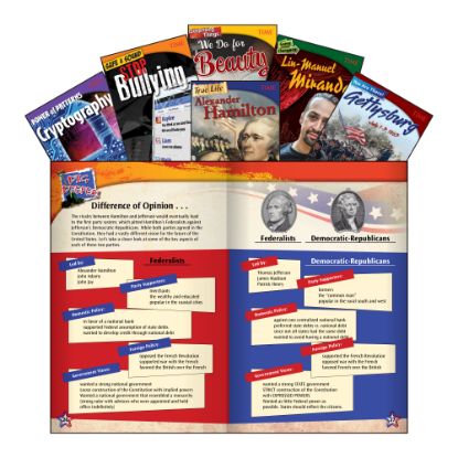 Picture of Teacher Created Materials TIME Informational Text Set, Set 1, Grade 8, Set Of 6 Books