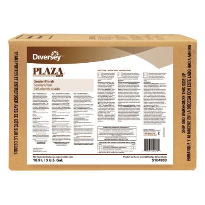 Picture of Diversey Plaza Plus Hard Surface Sealer & Finish, 5 Box