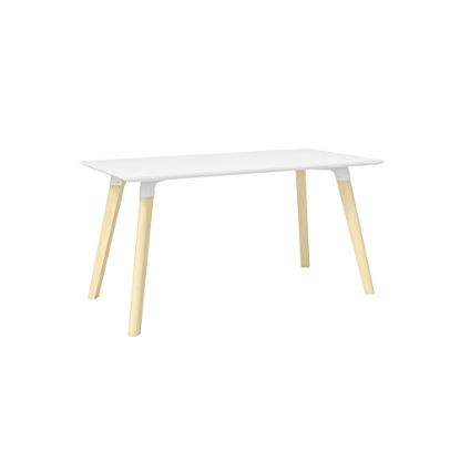 Picture of Safco Resi 60inW Writing Desk, White/Natural