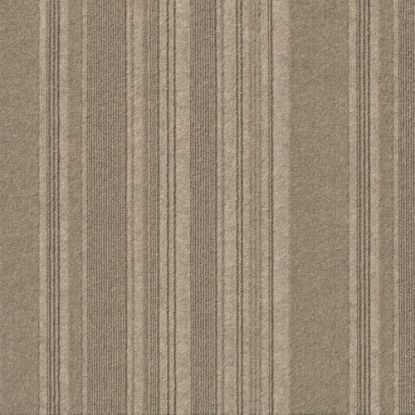 Picture of Foss Floors Couture Peel & Stick Carpet Tiles, 24in x 24in, Taupe, Set Of 15 Tiles