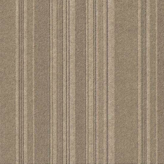 Picture of Foss Floors Couture Peel & Stick Carpet Tiles, 24in x 24in, Taupe, Set Of 15 Tiles