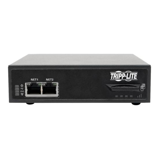 Picture of Tripp Lite 4-Port Console Server Cellular Gateway Dual GB NIC & SIM, 4G LTE - Console server - 4 ports - 1GbE, RS-232 - AT&T, Rogers, Telus - TAA Compliant