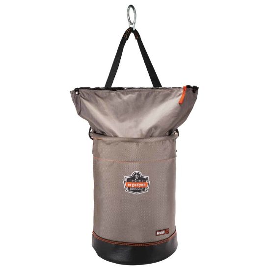 Picture of Ergodyne Arsenal 5973 Nylon Hoist Bucket, Large, 17inH x 12inW x 12inD, Gray