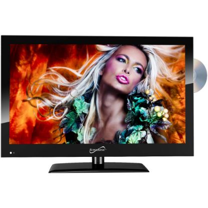 Picture of Supersonic SC-1912 720p LED HDTV/DVD Combination TV, 18.5in, Black