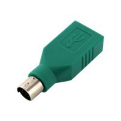 Picture of Seal Shield SSPS2A25 - Keyboard / mouse adapter - USB (F) to PS/2 (M) - green (pack of 25)