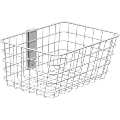 Picture of Ergotron SV Wire Basket, Small - Small - 5 lb Weight Capacity - 14in Length x 12in Width x 5in Height - White