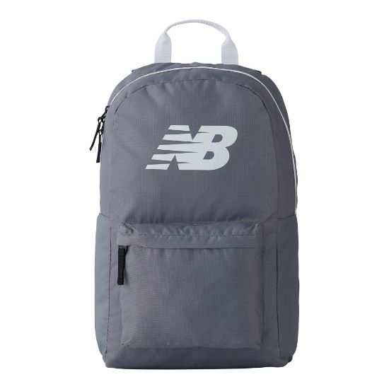 Picture of New Balance Opp Core Backpack, 17-3/4inH x 12-1/4inW x 5-1/2inD, Gray