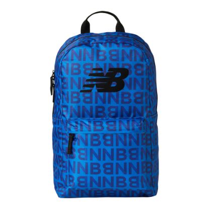 Picture of New Balance Opp Core Backpack, 17-3/4inH x 12-1/4inW x 5-1/2inD, Blue