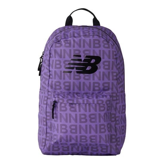 Picture of New Balance Opp Core Backpack, 17-3/4inH x 12-1/4inW x 5-1/2inD, Purple