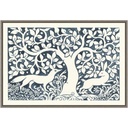 Picture of Amanti Art Forest Life III by Miranda Thomas Framed Canvas Wall Art Print, 16inH x 23inW, Greywash