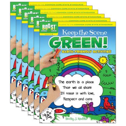 Picture of BOOST Keep the Scene Green!: Earth-Friendly Activities, Pack of 6