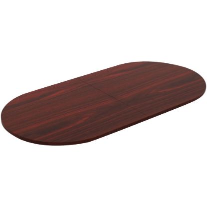 Picture of Lorell Oval Conference Table Top, 8ftW, Mahogany