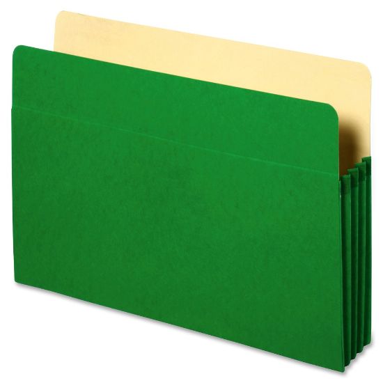 Picture of Sparco Accordion File Pocket, 9 1/2in x 11 3/4in, 3 1/2in Expansion, Green