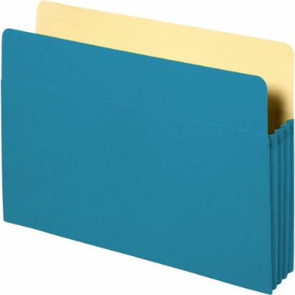 Picture of Sparco Accordion File Pocket, 9 1/2in x 11 3/4in, 3 1/2in Expansion, Blue