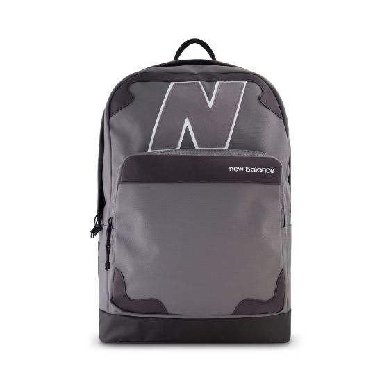 Picture of New Balance Legacy Backpack With 14in Laptop Pocket, Gray