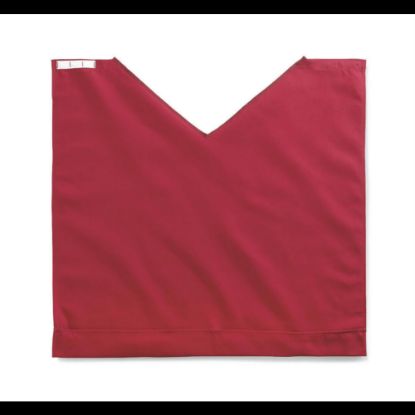 Picture of Medline Dignity Napkins, Comfort Fit, 27 1/2in x 27in, Burgundy, Case Of 12