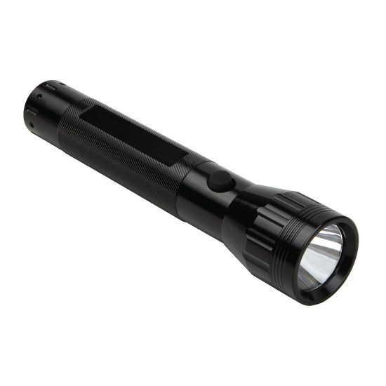 Picture of Office Depot Brand 1W LED Heavy-Duty Flashlight, Black