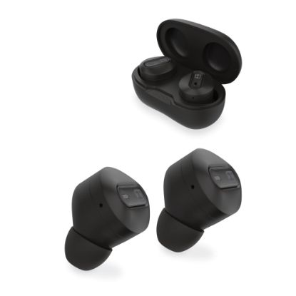 Picture of iHome XT-27 True Wireless Bluetooth In-Ear Earbuds, Black