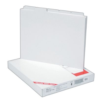 Picture of Avery Unpunched Copier Tab Dividers, 8 1/2in x 11in, 5-Tab, White, 30 Divider Sets