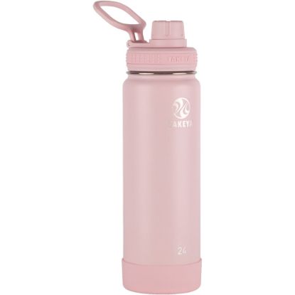 Picture of Takeya Actives Spout Reusable Water Bottle, 24 Oz, Blush