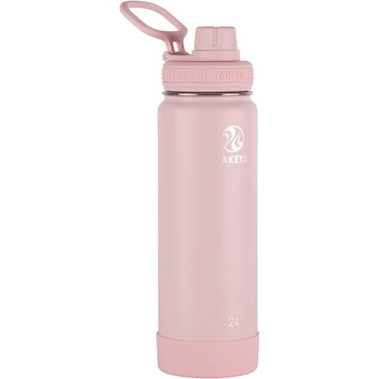 Picture of Takeya Actives Spout Reusable Water Bottle, 24 Oz, Blush