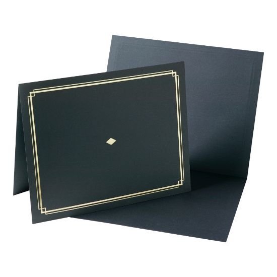 Picture of Gartner Studios Certificate Holders, 9 1/2in x 12in, Black, Pack Of 6