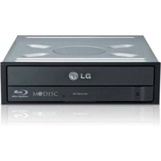 Picture of LG WH16NS40 Blu-ray Writer - Internal - OEM Pack - Black - BD-R/RE Support - 48x CD Read/48x CD Write/24x CD Rewrite - 12x BD Read/16x BD Write/2x BD Rewrite - 16x DVD Read/16x DVD Write/8x DVD Rewrite - 12x M-DISC Read/4x M-DISC Write