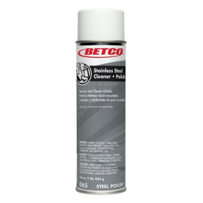 Picture of Betco Aerosol Stainless Steel Cleaner And Polish, 17 Oz Can, Case Of 12