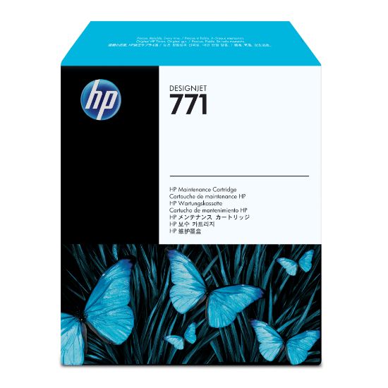 Picture of HP 771 Maintenance Cartridge - Inkjet - Black