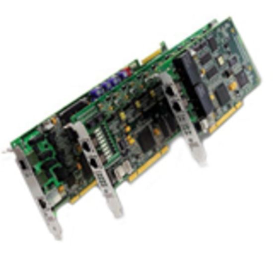 Picture of Dialogic Brooktrout TR1034+P16H-T1-1N-R Fax Boards - 16 x FT1 - Group 4, ITU-T V.34 - PCI