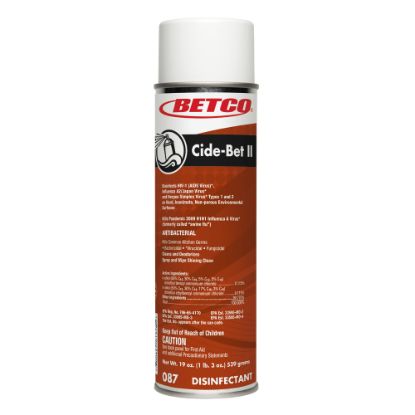 Picture of Betco Cide-Bet Aerosol Disinfectant, Citrus Bouquet Scent, 18 Oz Can, Case Of 12